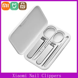 XiaomiSmart Stainless Steel Nail Clippers Trimmer Pedicure Care Clippers Earpick Nail File Profes...