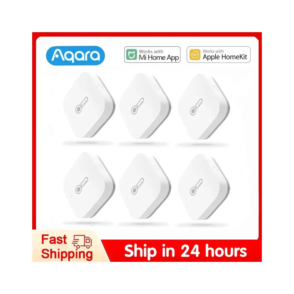 Aqara Temperature Sensor Zigbee Smart Air Pressure Humidity Environment Sensor Wireless Smart Control For Xiaomi Mi Home APP Aqara Temperature Sensor Zigbee Smart Air Pressure Humidity Environment Sensor Wireless Smart Control For Xiaomi Mi Home APP