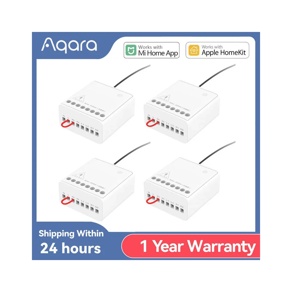 Aqara Module Twoway Control Module Wireless Relay Controller 2 Channels Work For Xiaomi hub APP Control Module smart Homekit Aqara Module Twoway Control Module Wireless Relay Controller 2 Channels Work For Xiaomi hub APP Control Module smart Homekit