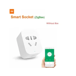 Xiaomi Miui ZigBee Smart Socket WiFi APP Wireless Control Switches Timer Plug For Work with Mi Ho...