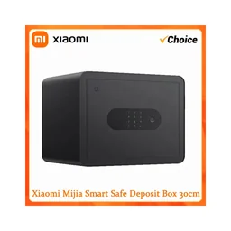 New Xiaomi Mijia Smart Safe Deposit Box Fingerprint Unlock Work with Mi Home App AntiDrilling Ste...