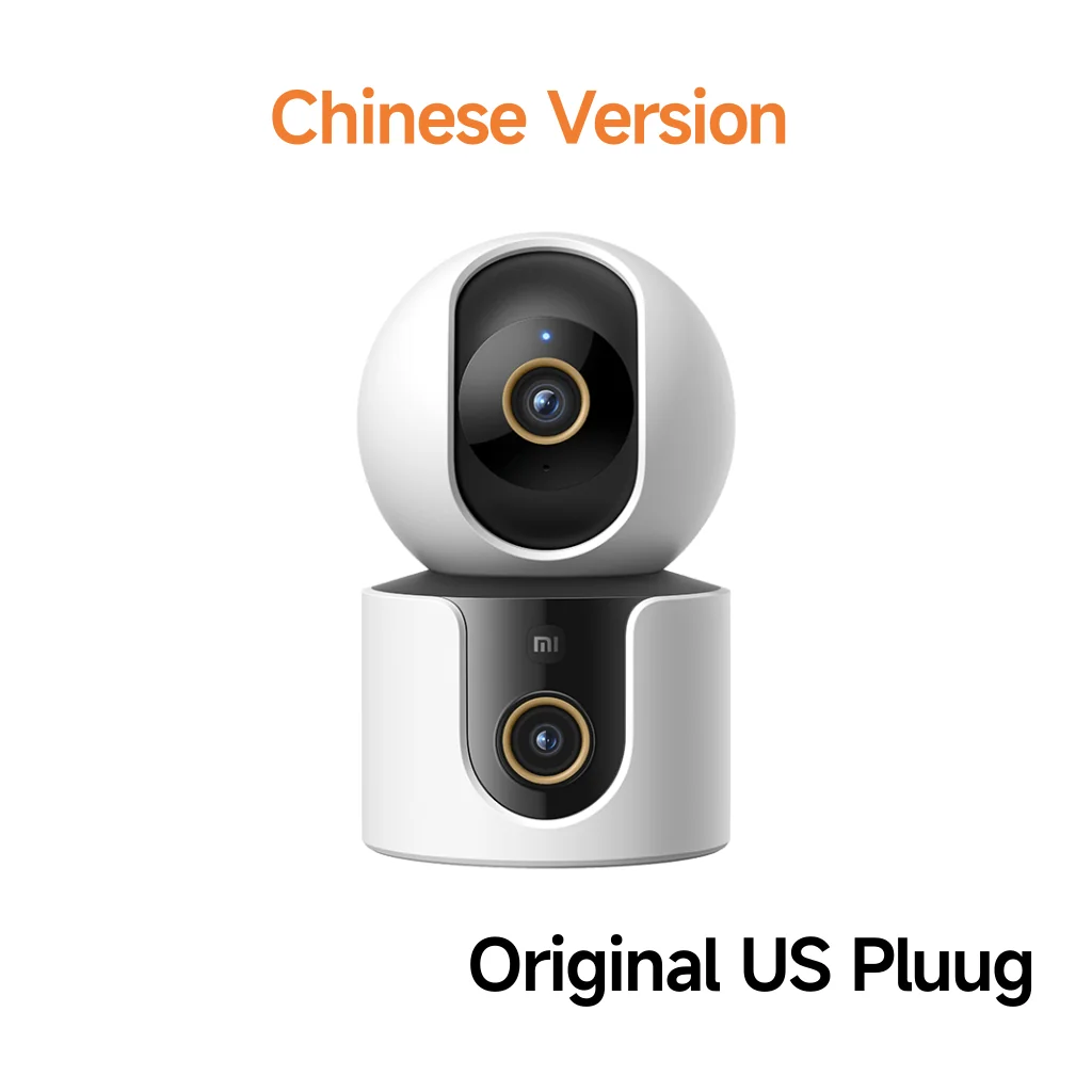 New Xiaomi Smart Camera C500 Dual Lens Version 4MP Security Camera 360AI Detection Full Color Night Vision WiFi 6 Mi Home APP