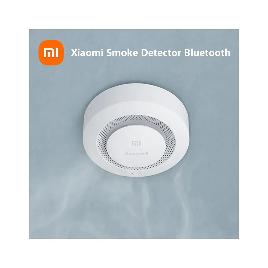Xiaomi Smoke Detector Honeywell Sensor Fire Alarm Audible and Visual Alarm Work With Bluetoothcompatible Gateway Smart Remote APP Xiaomi Smoke Detector Honeywell Sensor Fire Alarm Audible and Visual Alarm Work With Bluetoothcompatible Gateway Smart Remote APP
