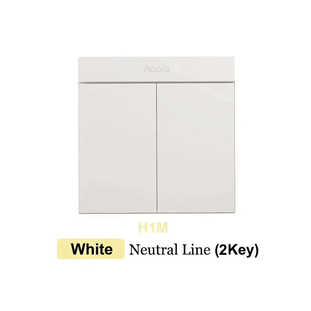 Aqara H1M Smart Wall Switch (2-Key) Aqara H1M Smart Wall Switch (2-Key)