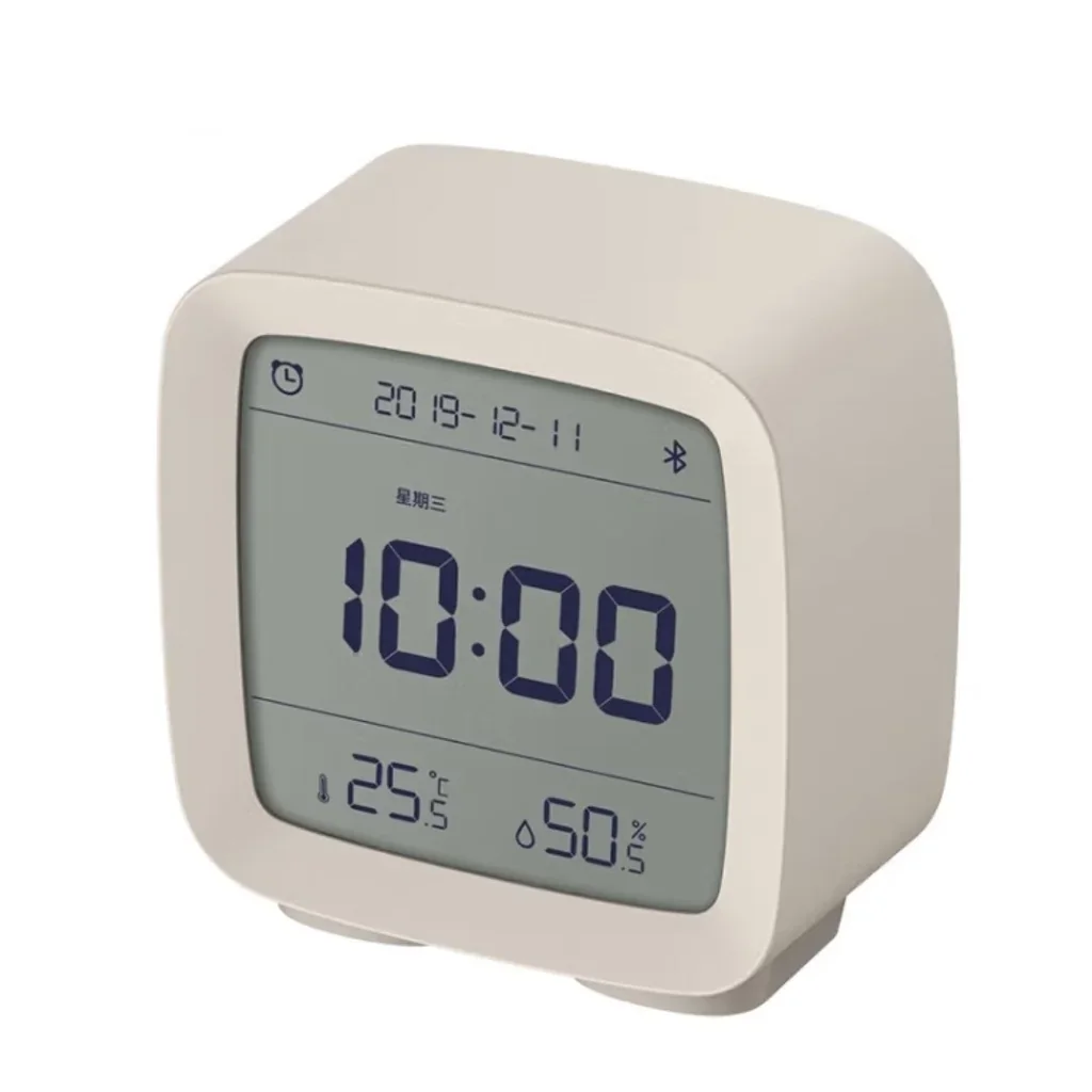 cleargrass qingping bluetooth smart alarm clock temperature humidity display lcd screen adjust night light for xiaomi mihome app cleargrass qingping bluetooth smart alarm clock temperature humidity display lcd screen adjust night light for xiaomi mihome app