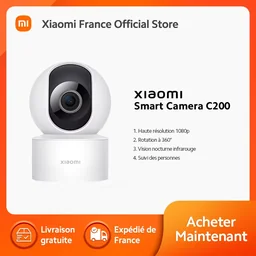 [Official] Xiaomi Smart Camera C200, high resolution 1080p, Rotation at 360 °, infrared nig…