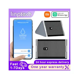 Linptech Water Leak Sensor RS1FloodandRain Detector Bluetooth IPX7 Waterproof for Home Security W...