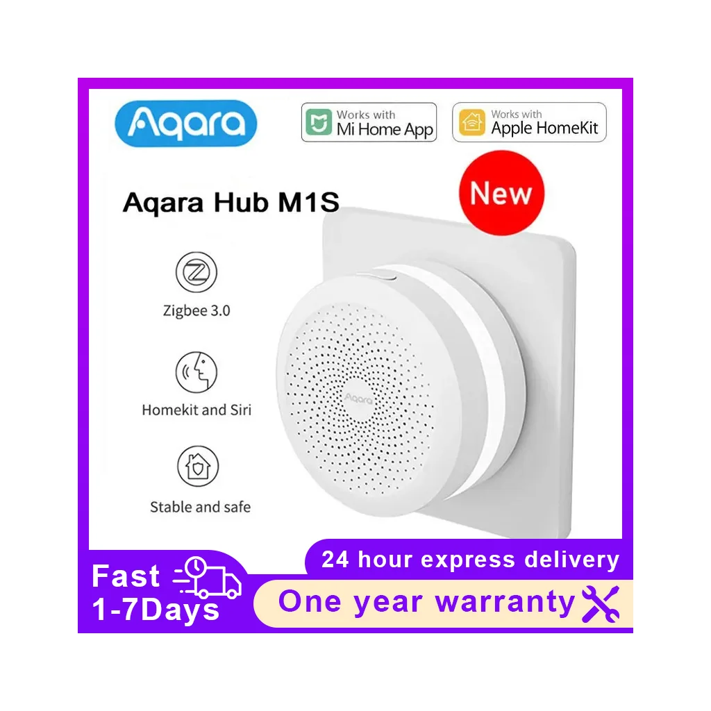 Aqara Smart Home M1S Hub Smart Gateway M1S 2 4G WIFI ZigBee 3 0 RGB E1 Hub Gateway Night Light For Apple Homekit and xiaomi Home Aqara Smart Home M1S Hub Smart Gateway M1S 2 4G WIFI ZigBee 3 0 RGB E1 Hub Gateway Night Light For Apple Homekit and xiaomi Home