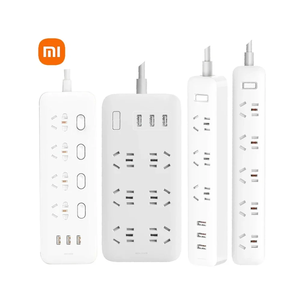 Xiaomi Mijia Power Strip 2 1A Fast Charging 3USB Extension Socket Adapter For Xiaomi Power Strip Smart Home