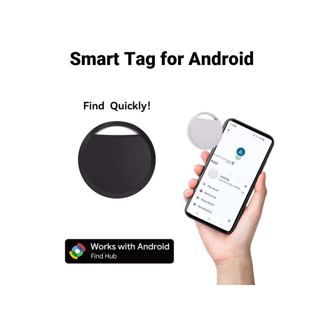 Android Smart Tracker for Xiaomi Pixel Samsung Locator Tag Work With Google Find Hub Remote AntiLost Device Keys Finder Android Smart Tracker for Xiaomi Pixel Samsung Locator Tag Work With Google Find Hub Remote AntiLost Device Keys Finder