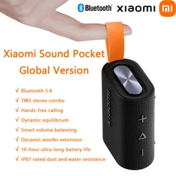 Global Version Xiaomi Sound Pocket Bluetooth 5 4 TWS Stereo Combo Portable Speaker IP67 1000mAh 1...