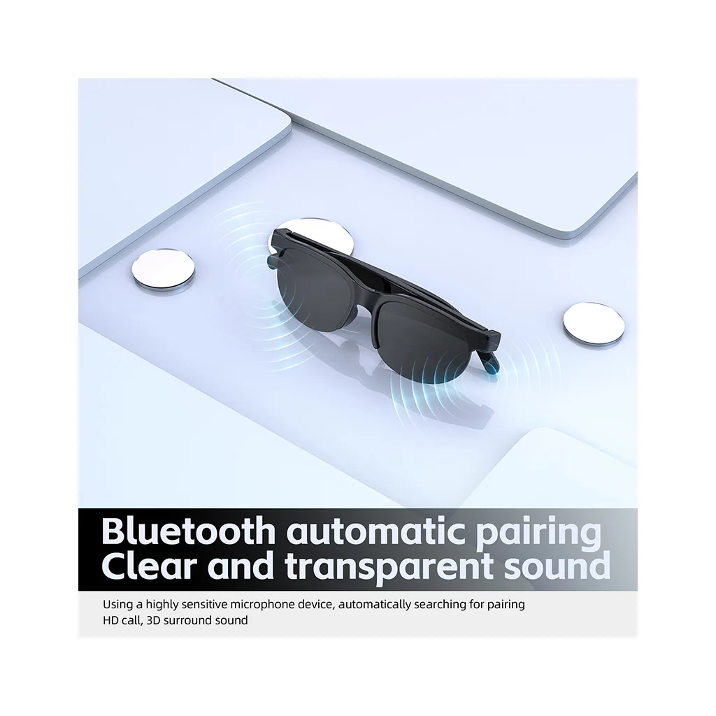 Smart Bluetooth Glasses Headset Wireless Headphones in Car Sports Riding HD Audio Sun Lens Headphones Music Earphones for Xiaomi Smart Bluetooth Glasses Headset Wireless Headphones in Car Sports Riding HD Audio Sun Lens Headphones Music Earphones for Xiaomi