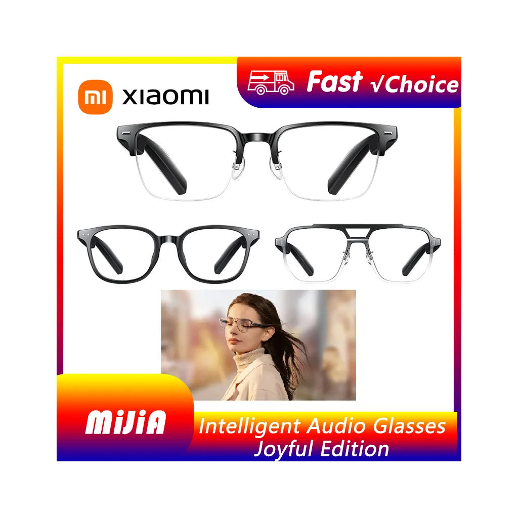 2024 New Xiaomi Mijia Smart Audio Glasses Joyful Edition Detachable Noise Reduction Bluetooth5 2 Headset Call Long Standby 2024 New Xiaomi Mijia Smart Audio Glasses Joyful Edition Detachable Noise Reduction Bluetooth5 2 Headset Call Long Standby