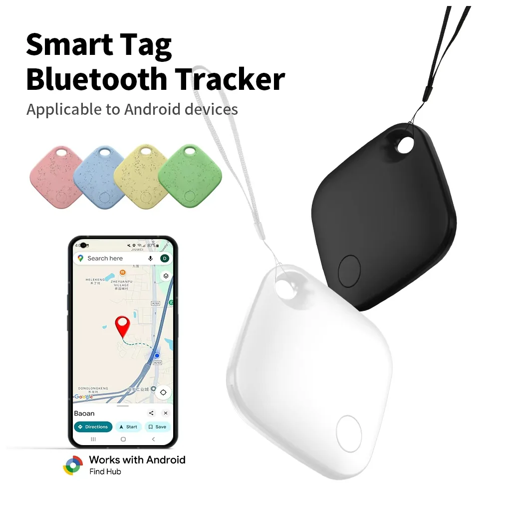 12pcs Location Tracker Work With Android Google s Find Hub App Positioning Key Finder Smart Tag for Xiaomi Samsung Pixel GMS 12pcs Location Tracker Work With Android Google s Find Hub App Positioning Key Finder Smart Tag for Xiaomi Samsung Pixel GMS