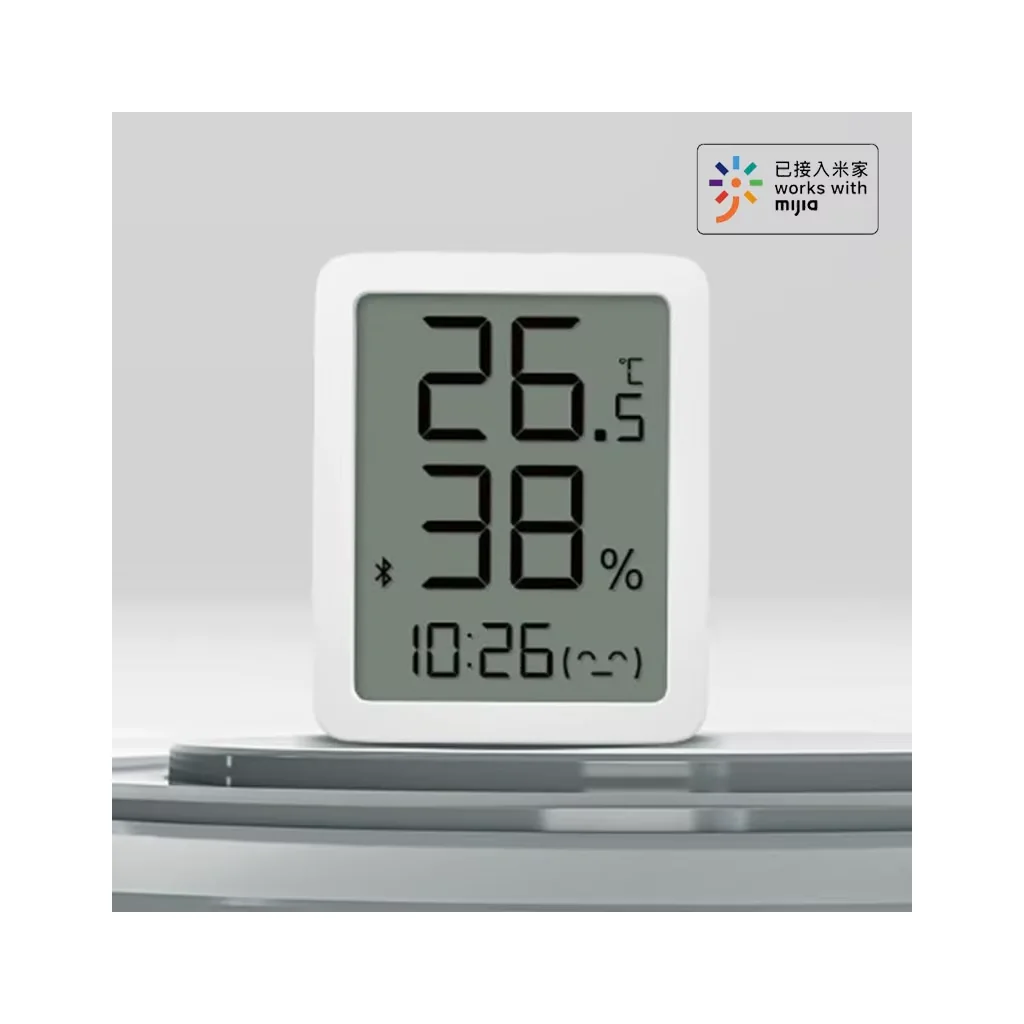 Miaomiaoce Smart Thermo-Hygrometer Clock Weather Station Home Electronic Temperature Humidity Meter Sensor Gauge for Mijia APP Miaomiaoce Smart Thermo-Hygrometer Clock Weather Station Home Electronic Temperature Humidity Meter Sensor Gauge for Mijia APP