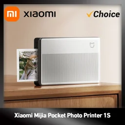 Xiaomi Mijia Pocket Photo Printer 1S ZINK Inkless Bluetooth 5 2 Portable w Adhesive PaperandAR Vi...