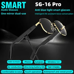 For Xiaomi Smart Audio Glasses Air Conduction Wireless Bluetooth HD Headset Dustproof Waterproof ...