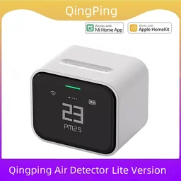 Qingping Air Detector lite IPS Screen Touch Operation Pm2 5 Control Air Monitor work with XiaomiM...