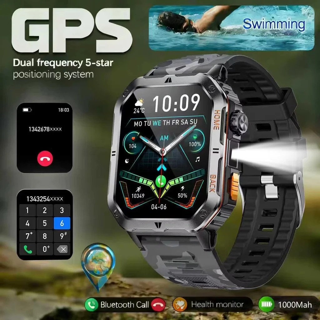 2025 New 1000mAh Battery Smart Watch For Xiaomi Built in GPS Compass Waterproof Sports tracker Outdoors Military Smartwatches 2025 New 1000mAh Battery Smart Watch For Xiaomi Built in GPS Compass Waterproof Sports tracker Outdoors Military Smartwatches