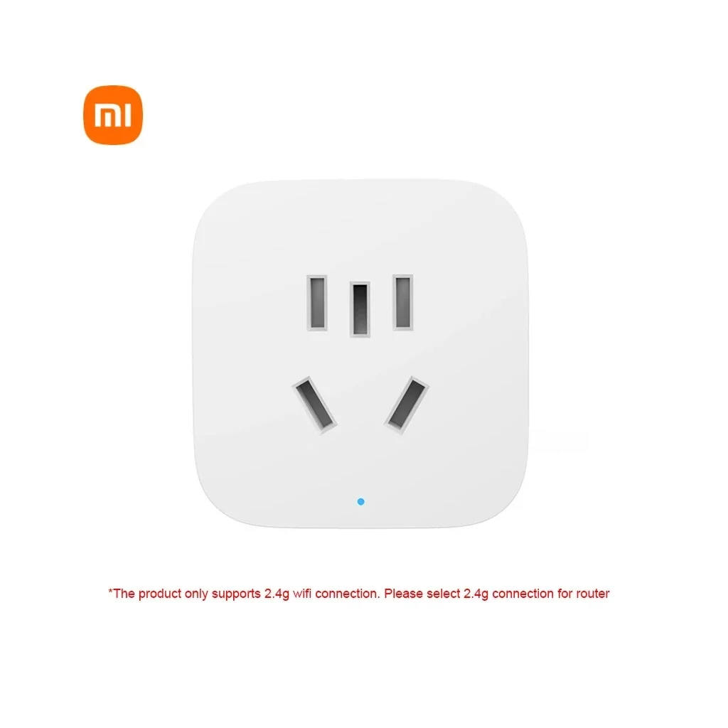 Xiaomi Mijia Smart Socket 3 WIFI Power Statistics Version Wireless Remote Control Adaptor Power On Off Work With Mi home APP