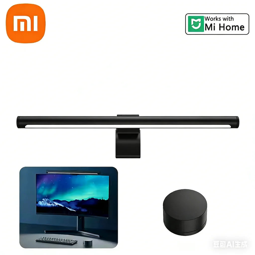 Upgraded Xiaomi Mijia ra95 Desk Lamp 1S Remote Control for Computer PC Monitor Screen bar Hanging Light LED With mi home App Upgraded Xiaomi Mijia ra95 Desk Lamp 1S Remote Control for Computer PC Monitor Screen bar Hanging Light LED With mi home App