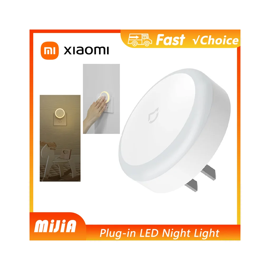 New Xiaomi MiJIA LED Smart Infrared Human Body Motion Sensor Dimmable Control Lighting Night Light For Smart Home No Battery