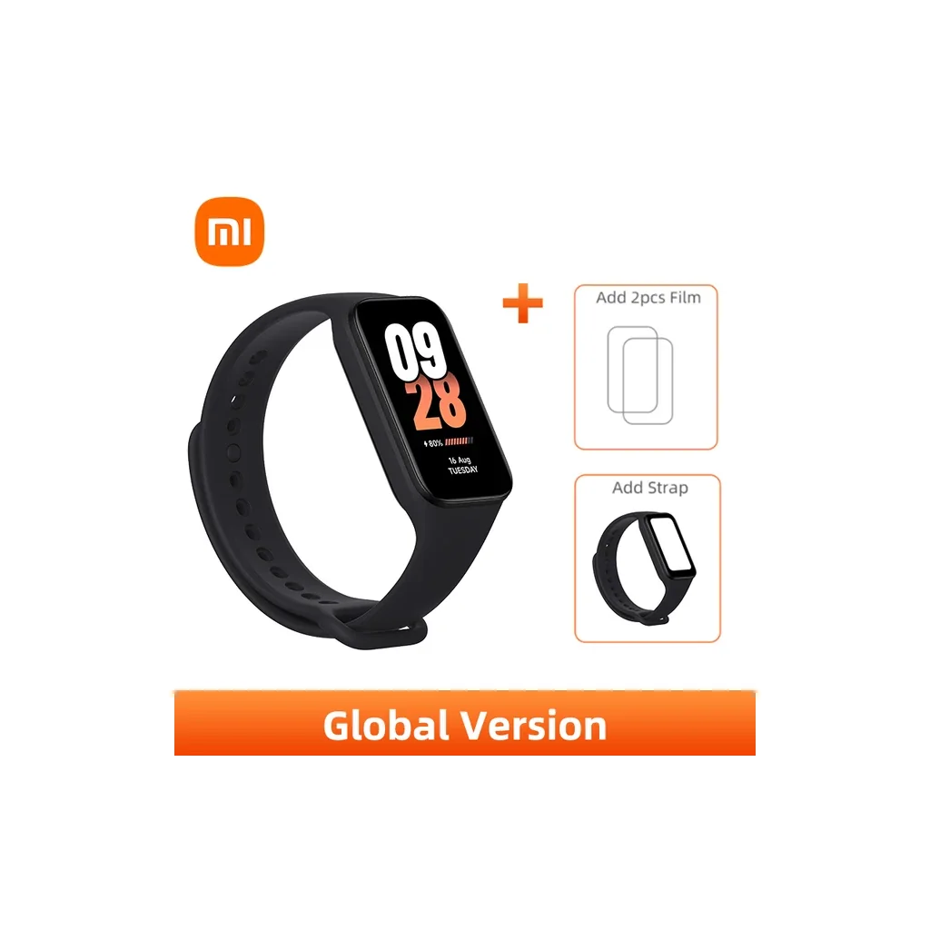 Xiaomi Smart Band 8 Active1 - Fitness Tracker with 47 LCD Display, Bluetooth 5.0, 5ATM Waterproof, Heart Rate Monitor and 50+ Sport Modes Xiaomi Smart Band 8 Active1 - Fitness Tracker with 47 LCD Display, Bluetooth 5.0, 5ATM Waterproof, Heart Rate Monitor and 50+ Sport Modes