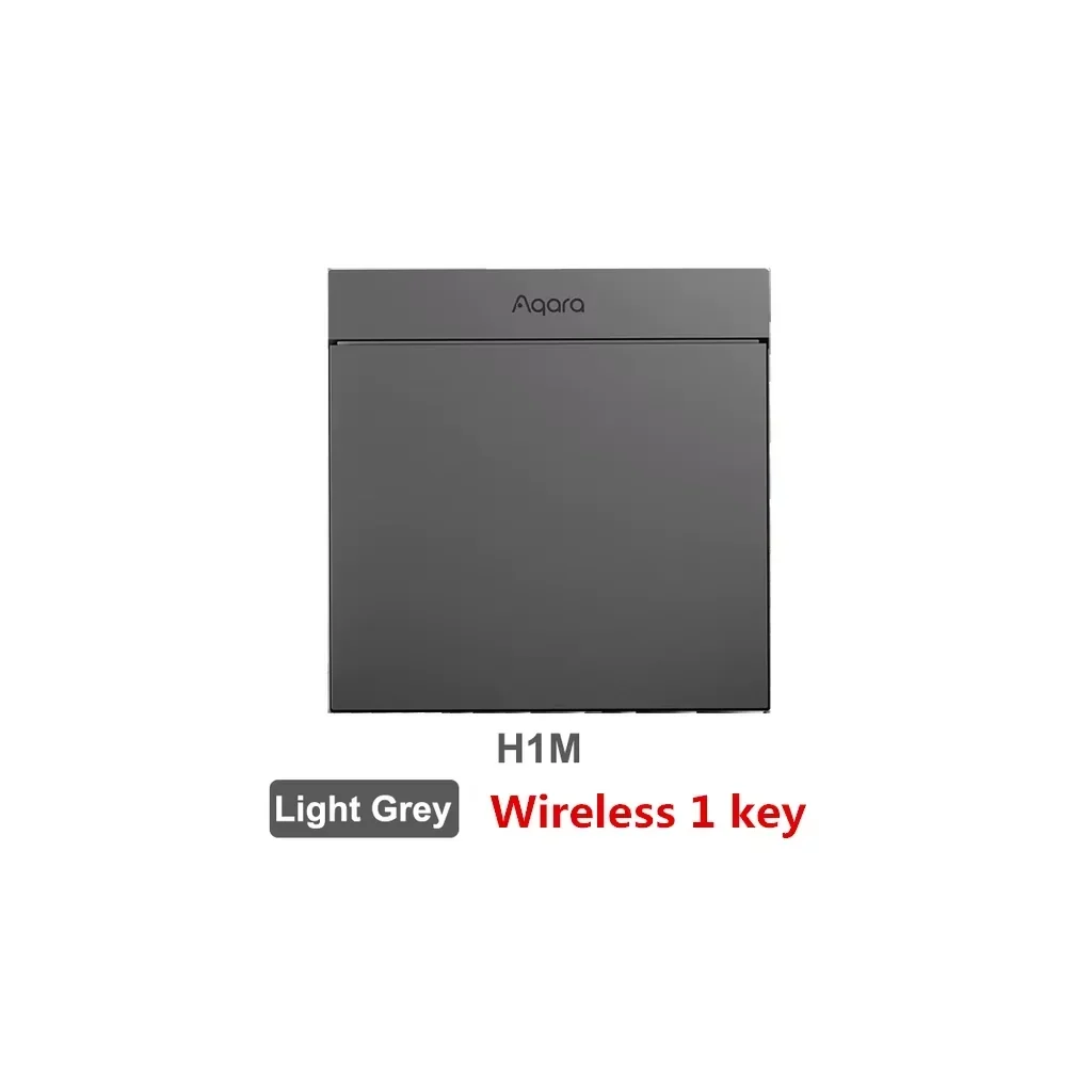 Aqara H1M Smart Wall Switch (Wireless, 1-Key) Aqara H1M Smart Wall Switch (Wireless, 1-Key)