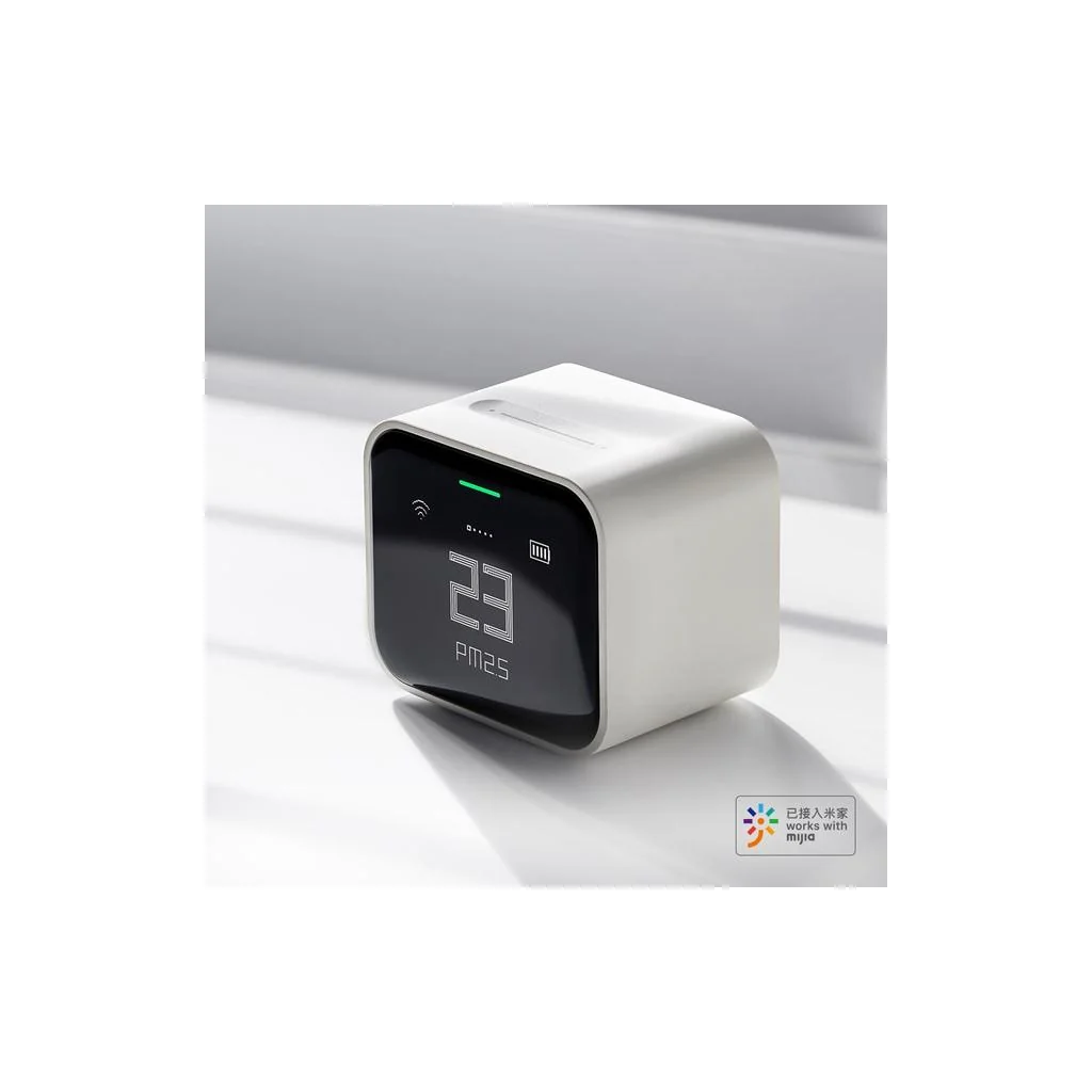 Qingping Air Detector Lite CO2 PM2 5 PM10 Temperature Humidity Monitor Touch Screen Work With Mihome APP Apple HomeKit
