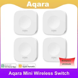 Aqara Mini Wireless Switch Zigbee Sensor One Key Control Smart Button Smart Remote Control For Ap...