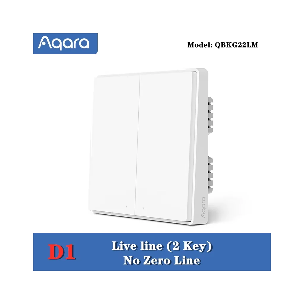 Aqara D1 No Neutral 2Key