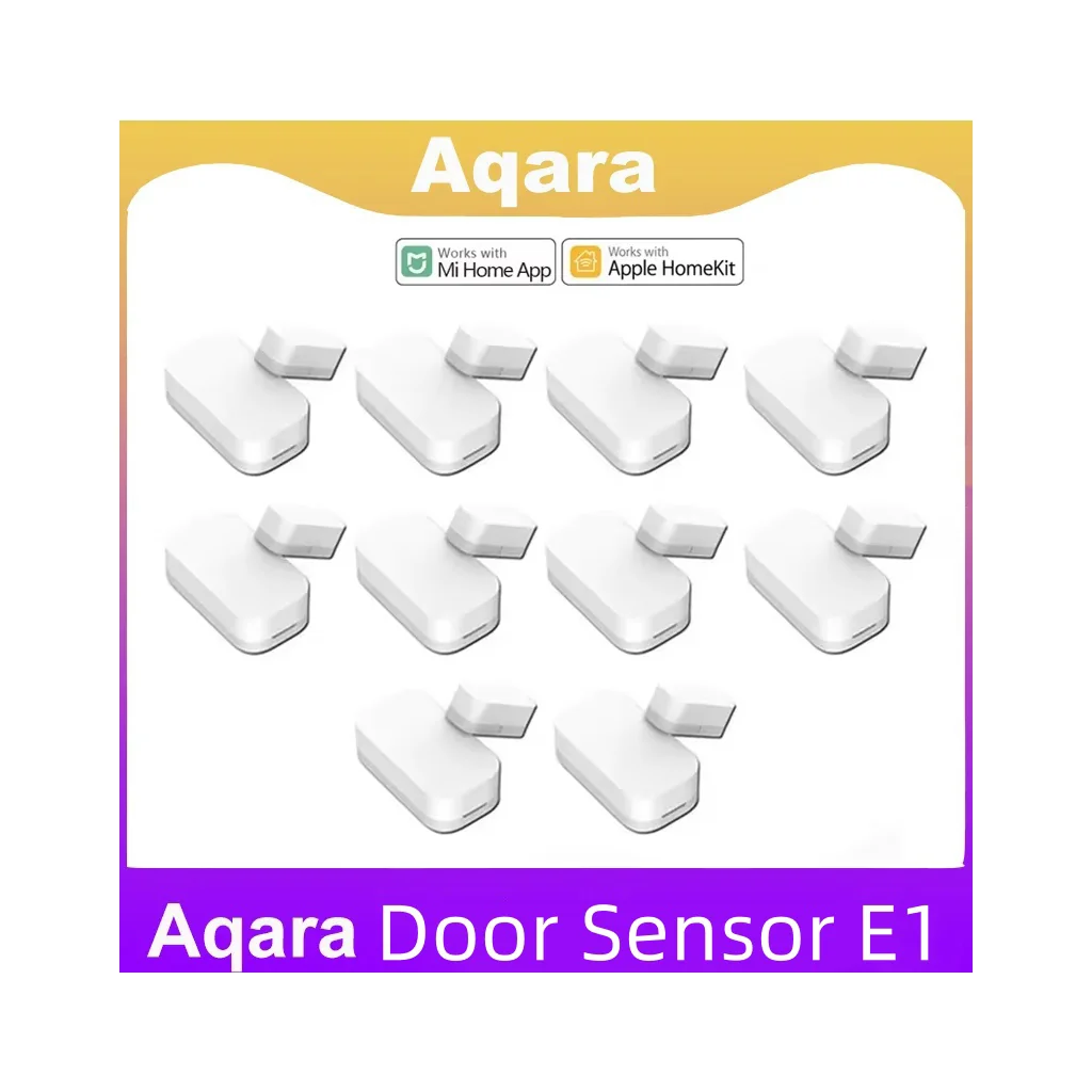 Aqara Door Window Sensor E1 ZigBee 3 0 MCCGQ14LM APP Remote Control For Smart Home Work With Xiaomi Mijia APP Apple HomeKit Aqara Door Window Sensor E1 ZigBee 3 0 MCCGQ14LM APP Remote Control For Smart Home Work With Xiaomi Mijia APP Apple HomeKit