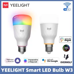 Global Version Yeelight Smart LED Bulb W3 E26 WiFi Connection Dimmable Voice Control Compatible w...