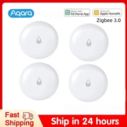 AqaraE1 Water Immersing Sensor Zigbee 3 0 Water Leak Detector Soaking Sensor Alarm Remote Control...