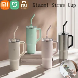 Xiaomi Mijia Smart Straw Cup 1L High Capacity 316L Stainless Steel Strong Cold Preservation Insul...