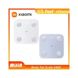 Xiaomi Scale S400 Smart Health Scale Dualfrequency BIA Scale 25 Body Metrics Analyzer Family Heal...