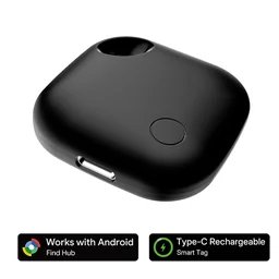Rechargeable Positioning Tracker Portable Antilost Device Work with Google Find Hub App USB Type ...