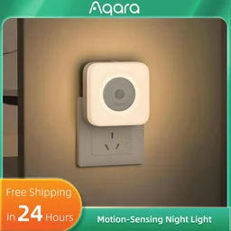 Aqara Induction Night Light Plugin Bedside Lamp Human Bod…