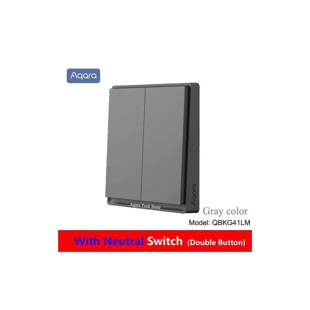 Aqara Smart Wall Switch E1 With Neutral Aqara Smart Wall Switch E1 With Neutral
