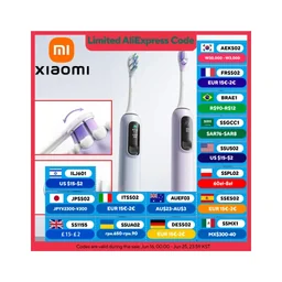 XIAOMI MIJIA Sonic Vibration Electric Toothbrush ProSmart 4 Modes Long Battery Life IPX8 Waterpro...