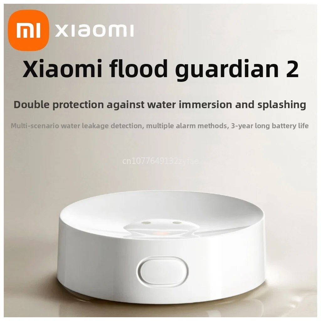 Xiaomi Flood Guardian 2 Flood Alarm Smart Home Kitchen and Bathroom Safety System Wireless Real time Reminder Connect to Mi Home Xiaomi Flood Guardian 2 Flood Alarm Smart Home Kitchen and Bathroom Safety System Wireless Real time Reminder Connect to Mi Home