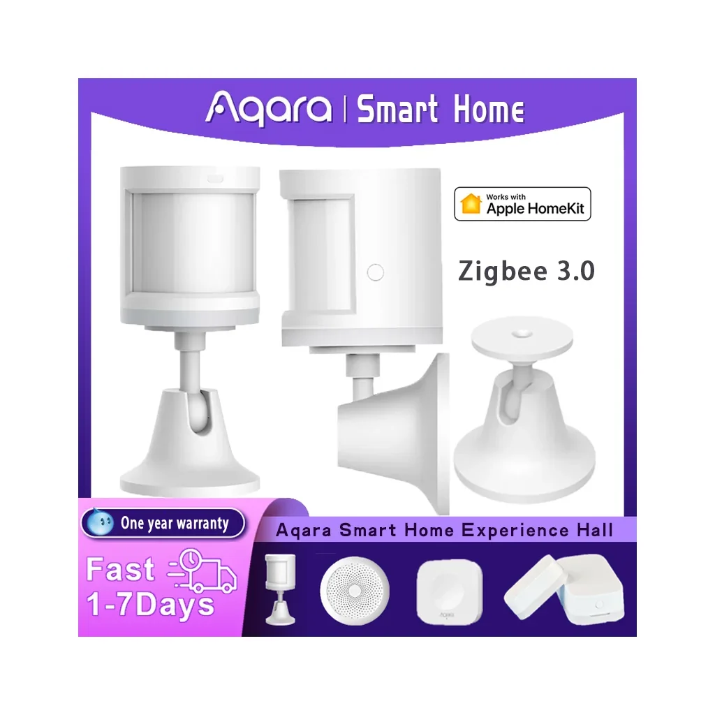 Aqara Human Body Sensor Smart body Movement Motion Sensor Wireless ZigBee3 0 Connection holder Light For Xiaomi mijia smart home