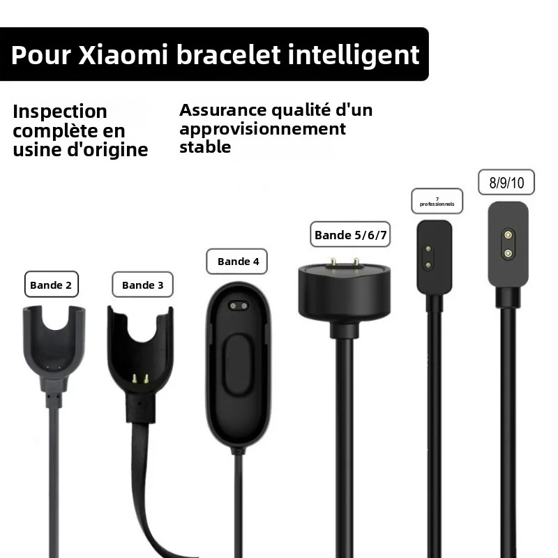 Charging Cable for Xiaomi Smart Band 10 9 8 7 Pro 6 5 4 2 Redmi Watch 4 3 Lite Active Redmi…
