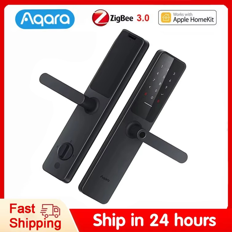 Aqara A100 Pro Smart Door Lock Zigbee Bluetooth 5 0 NFC Card LockA100Pro Smart Fingerprint Unlock Work with Apple Homekit