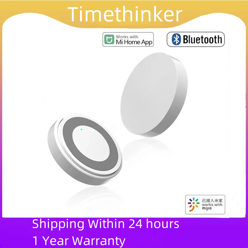 Wireless Mini Smart Switch Sensor Bluetooth Connection Versatile One Key Control Button Compatibl...