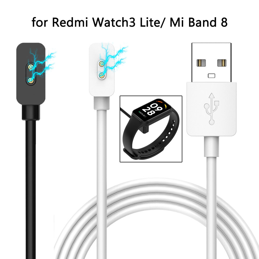 USB Charger for Redmi Watch 6 5 liteXiaomi Mi Band 10 8 9Redmi Watch 3 ActiveSmart Band 8 Pro Cha...
