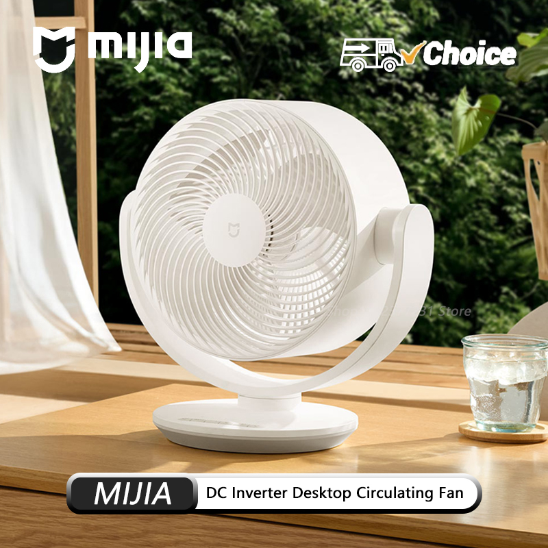 NEW MIJIA DC Inverter Desktop Circulating Fan Home Desktop Fans Intelligent Threedimensional Air ...