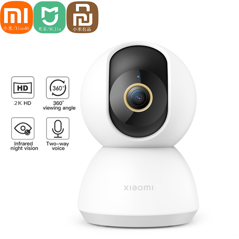 Xiaomi Mijia 1296P Ultra HD 2K Smart IP Camera WiFi Pantilt 360Video Webcam Baby Security Monitor Night Vision For MiHome APP